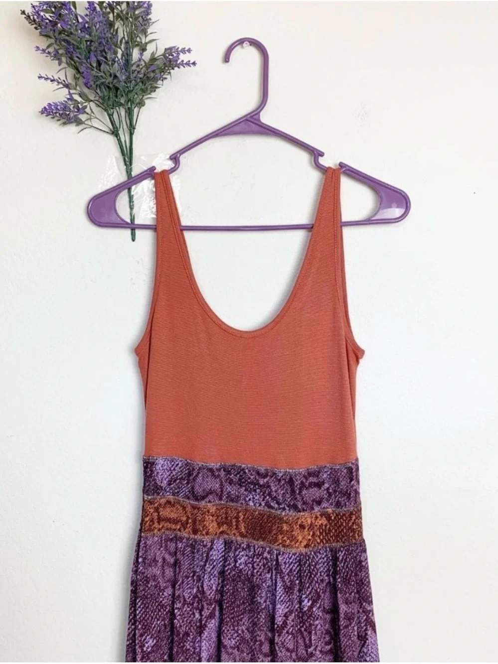 Anthropologie Coral Rust Knit Top with Tag Detail - Picture 4 of 5